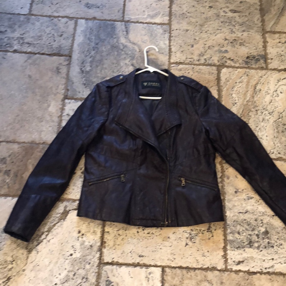 Guess Faux Leather Jacket